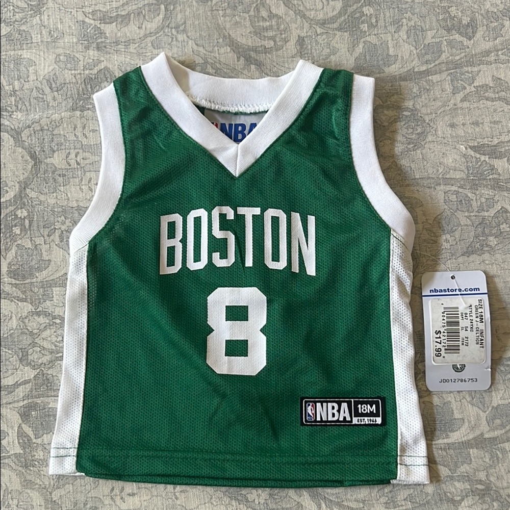 NBA Boston Celtics Green Baby Jersey
